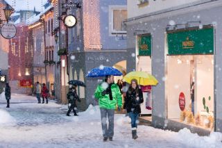 Bludenz Winter Altstadt